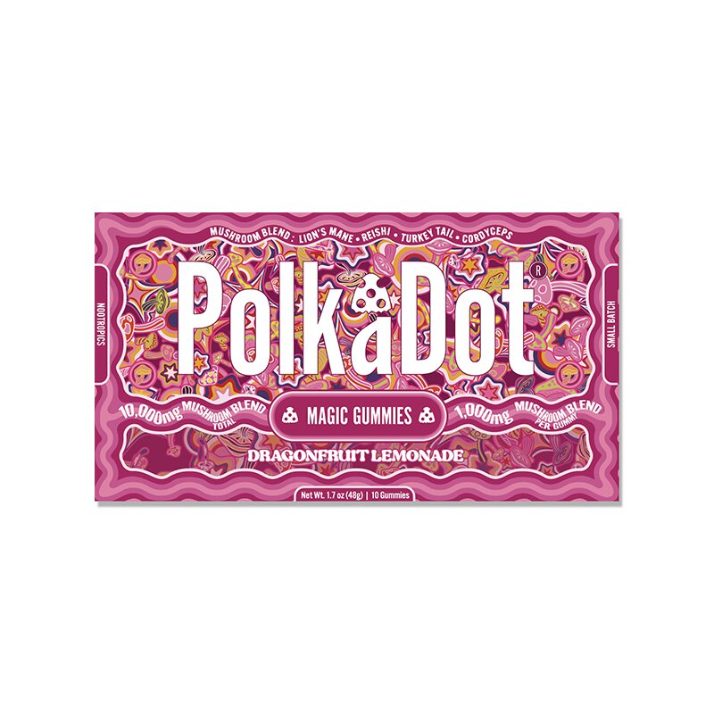 Polk A Dot Mushroom Gummies 10000mg