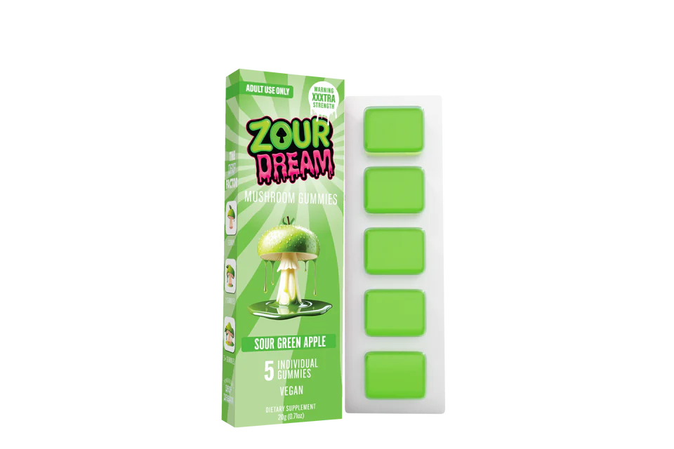 Zour Dream Mind Melting Mushroom Gummies 5ct