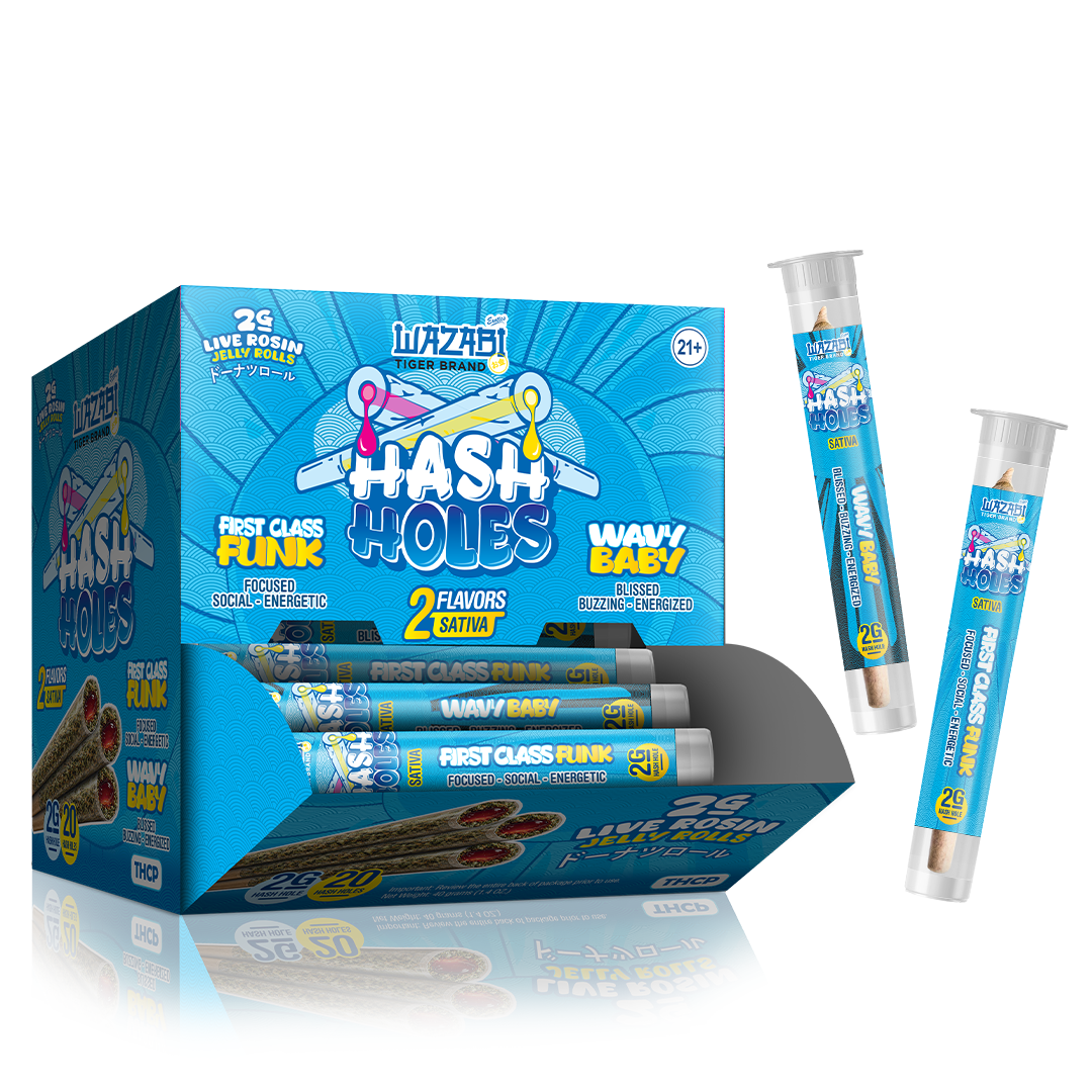 Wazabi THC-P Hash Holes 2g