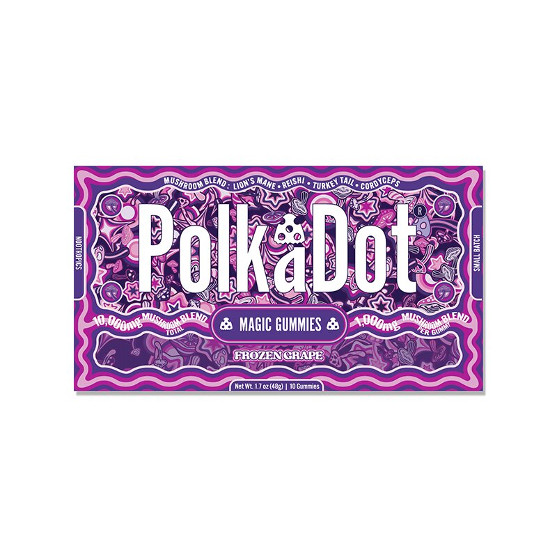 Polk A Dot Mushroom Gummies 10000mg