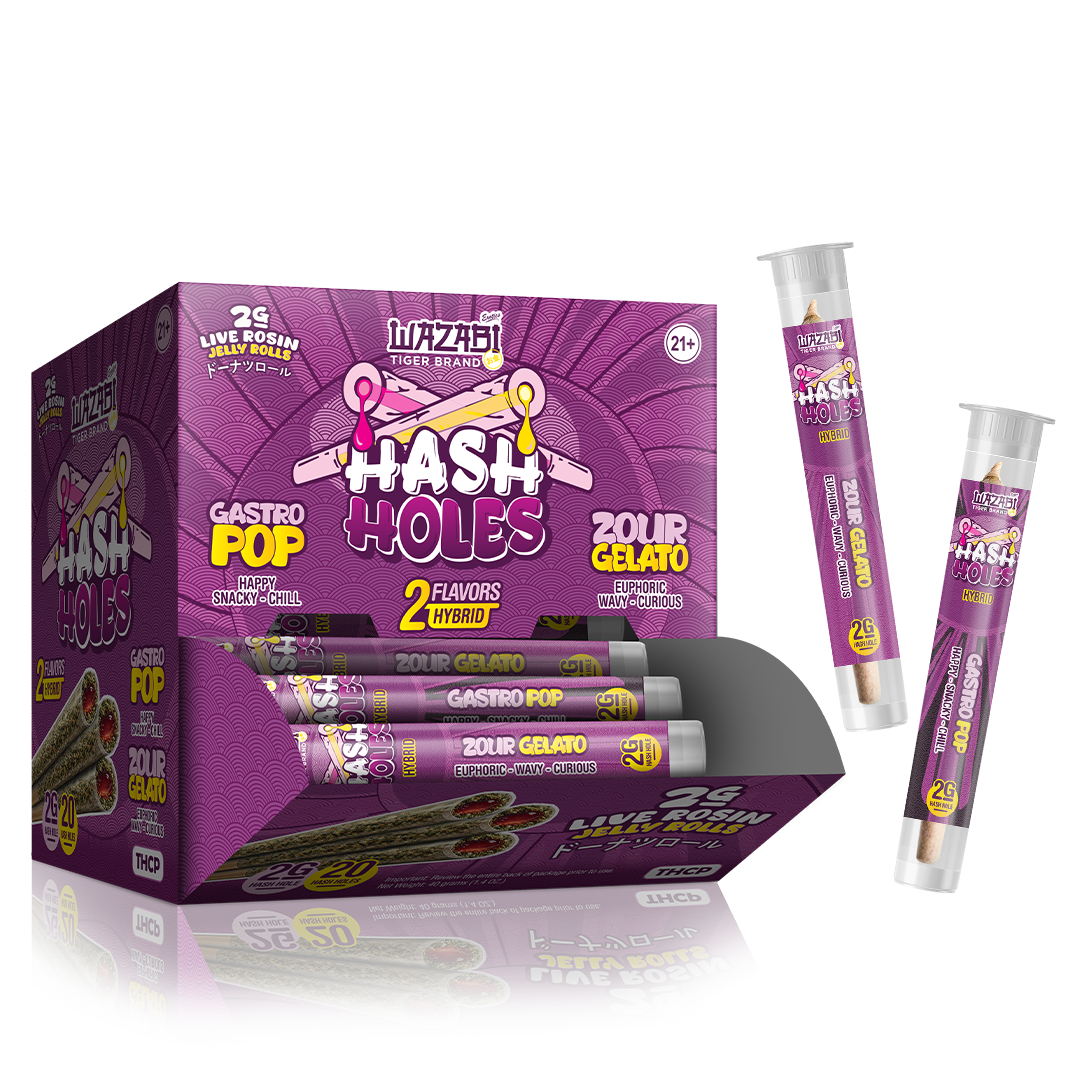 Wazabi THC-P Hash Holes 2g