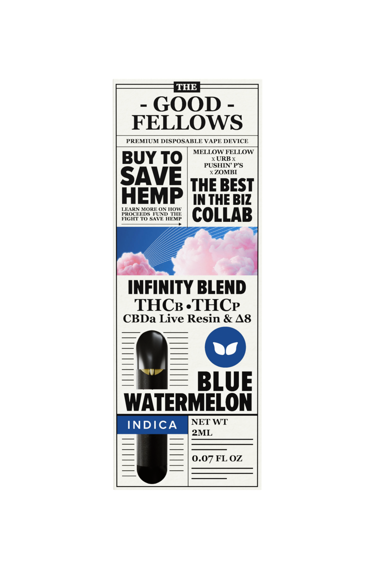 Good Fellows Disposable Vape | 2g