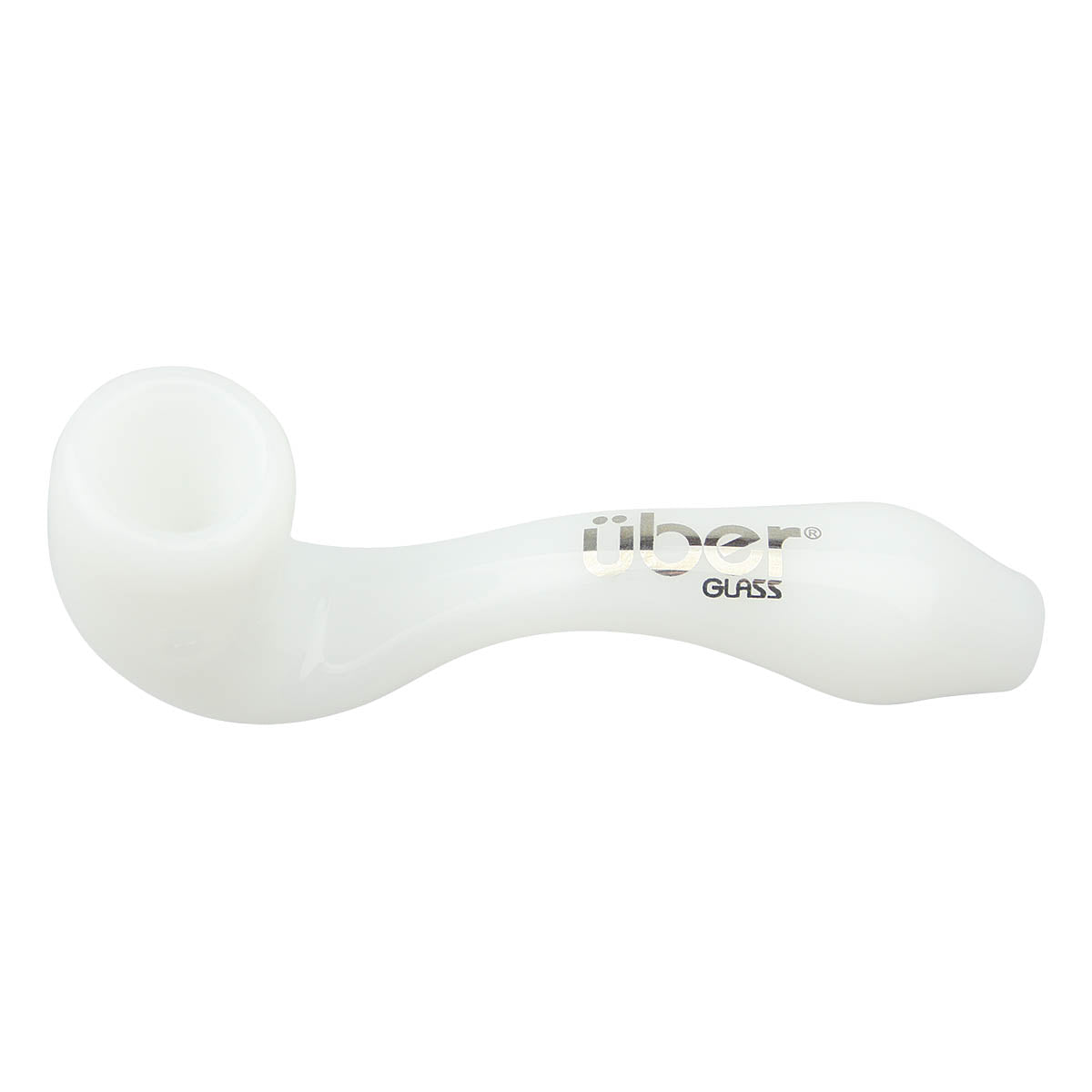 Uber Glass 3.5" Sherlock Pipe - Solid Colors