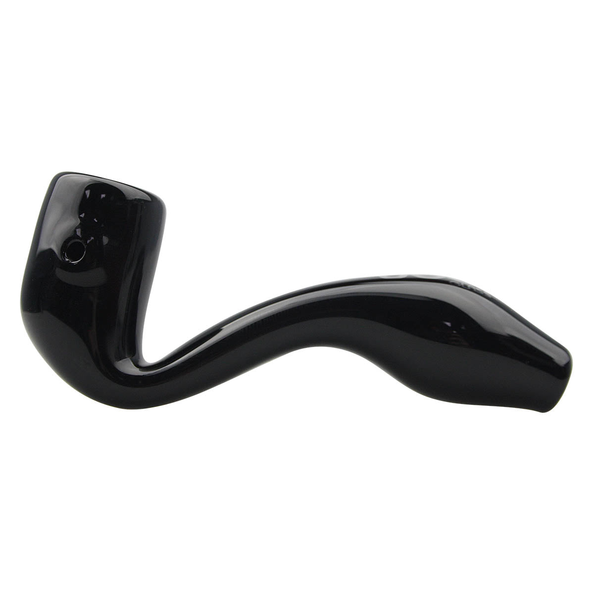 Uber Glass 3.5" Sherlock Pipe - Solid Colors