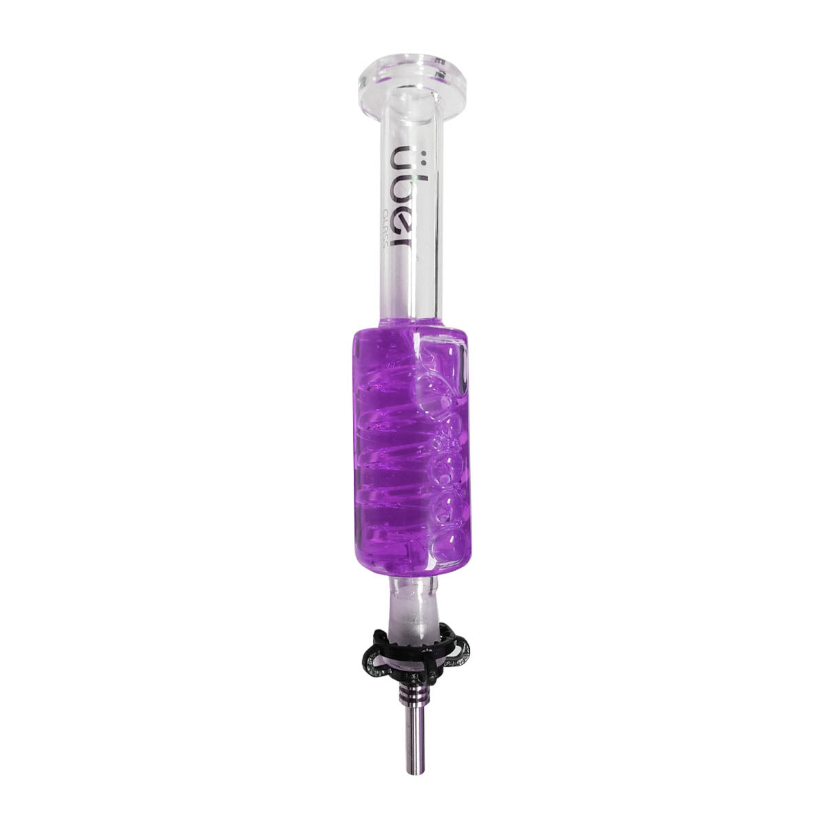 Uber Glass 6" Freezable Nectar Collector Straw