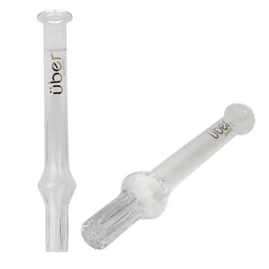 Uber Quartz 6" 5-Arm Honeycomb Nectar Collector Straw