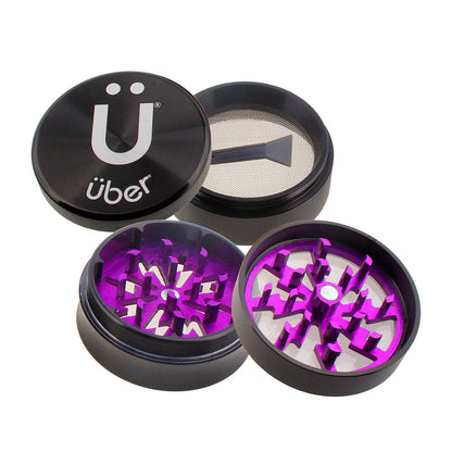 Uber 2.0 Grinder 2" 4pc CNC w/ Screen