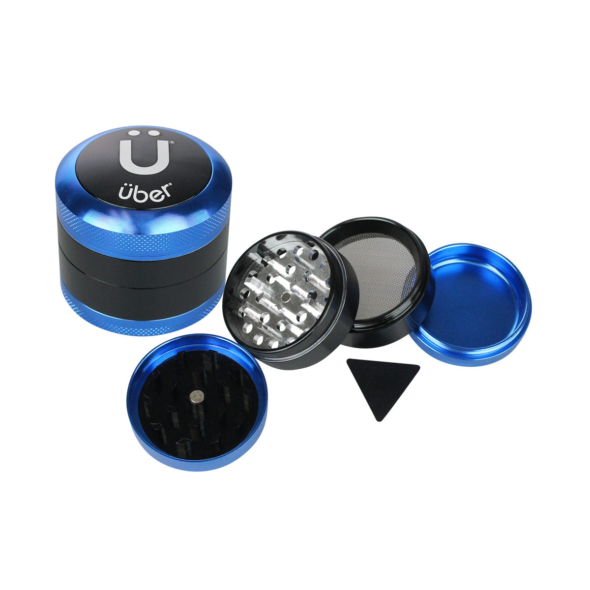 Uber 3.0 Grinder 2" 4pc CNC w/ Screen