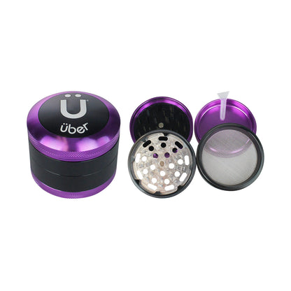 Uber 3.0 Grinder 2" 4pc CNC w/ Screen