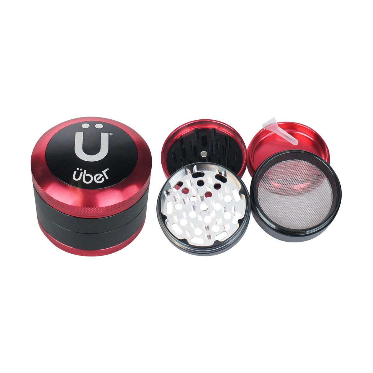 Uber 3.0 Grinder 2" 4pc CNC w/ Screen