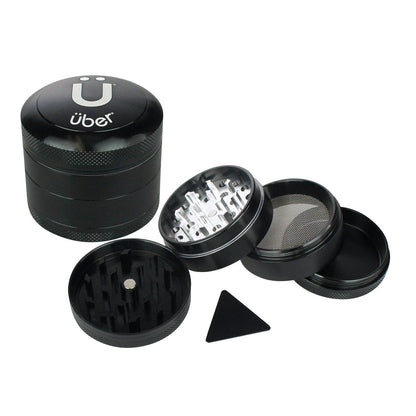 Uber 3.0 Grinder 2.5" 4pc CNC w/ Screen