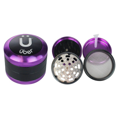 Uber 3.0 Grinder 2.5" 4pc CNC w/ Screen