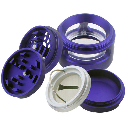 Uber 4.0 Grinder 4pc 2.5" 63mm CNC w/ Window