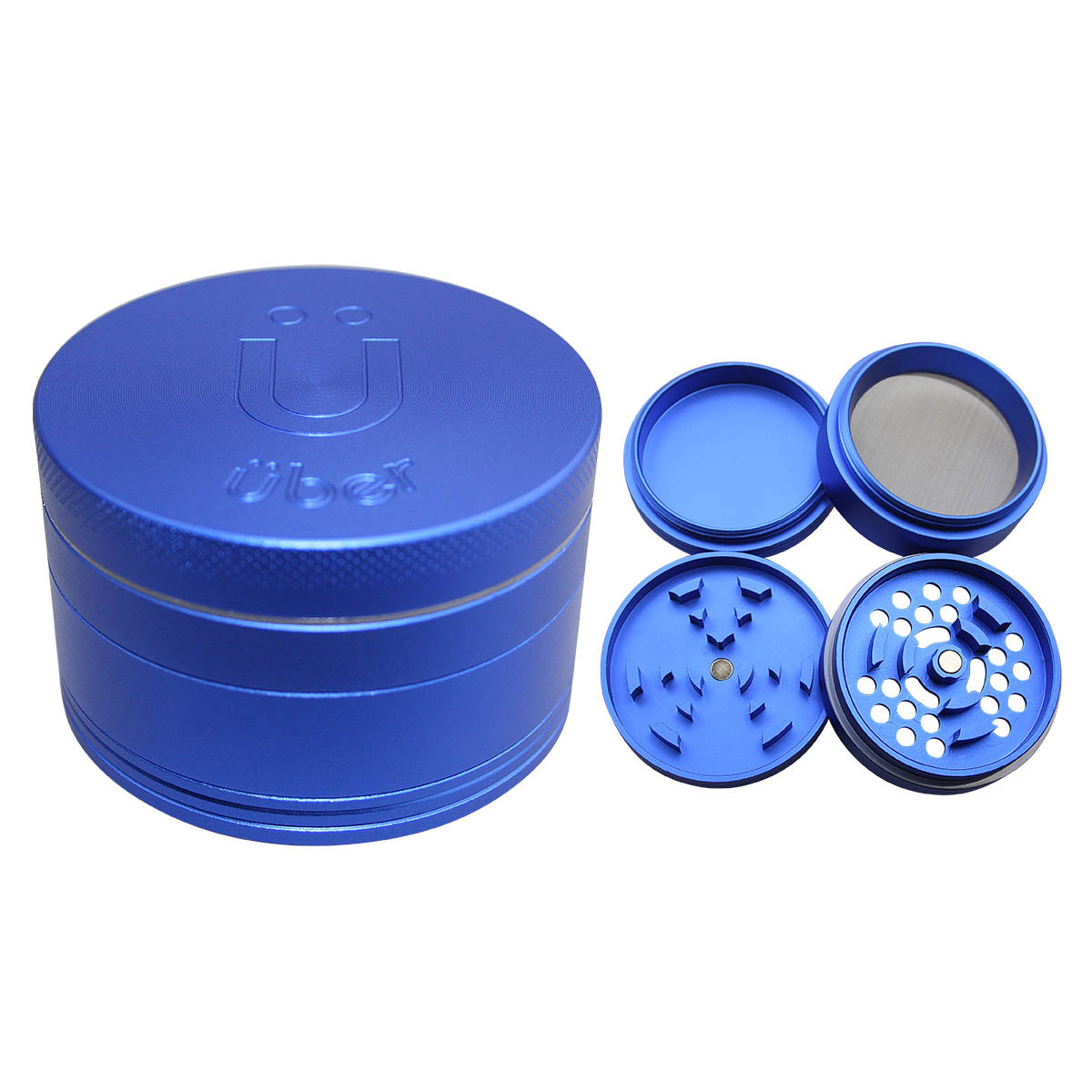 Uber 5.0 Grinder 4pc 2.5" 63mm CNC - Matte