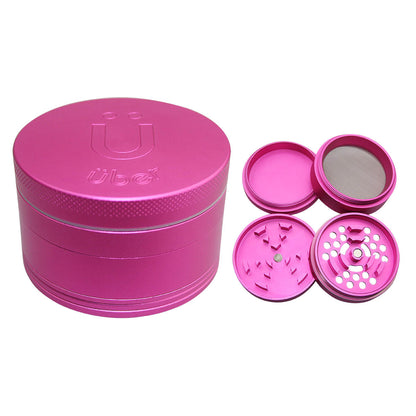 Uber 5.0 Grinder 4pc 2.5" 63mm CNC - Matte