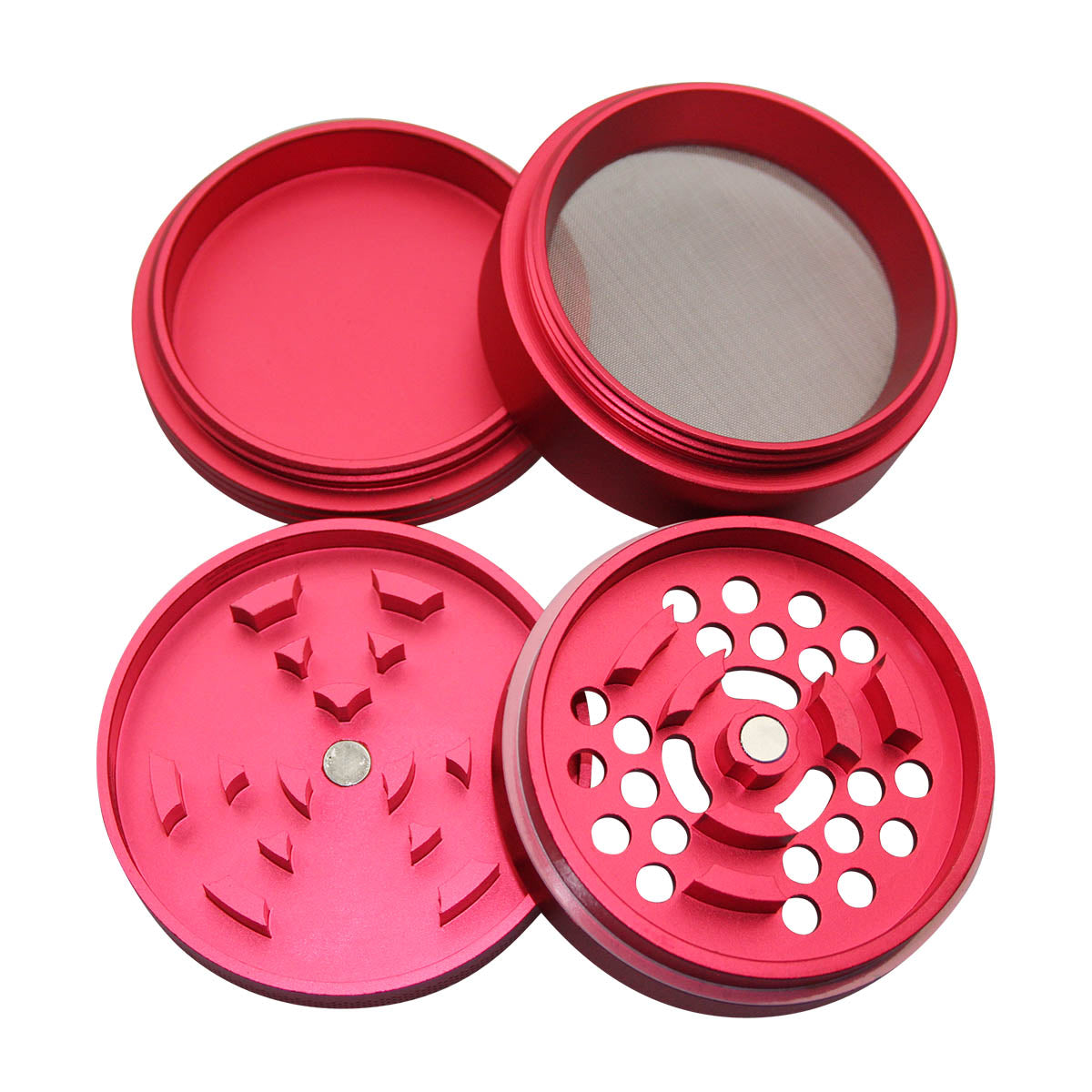 Uber 5.0 Grinder 4pc 2.5" 63mm CNC - Matte