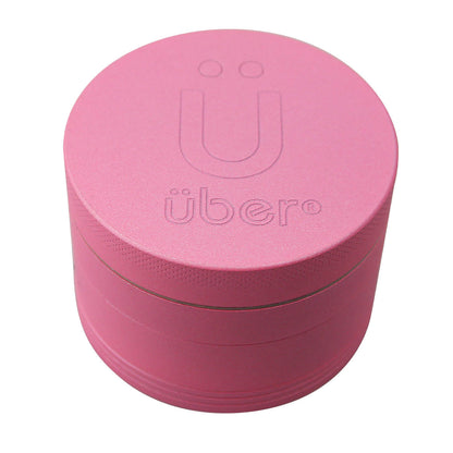 Uber 5.0 Non Stick Grinder 4pc 2.5" 63mm CNC - Matte