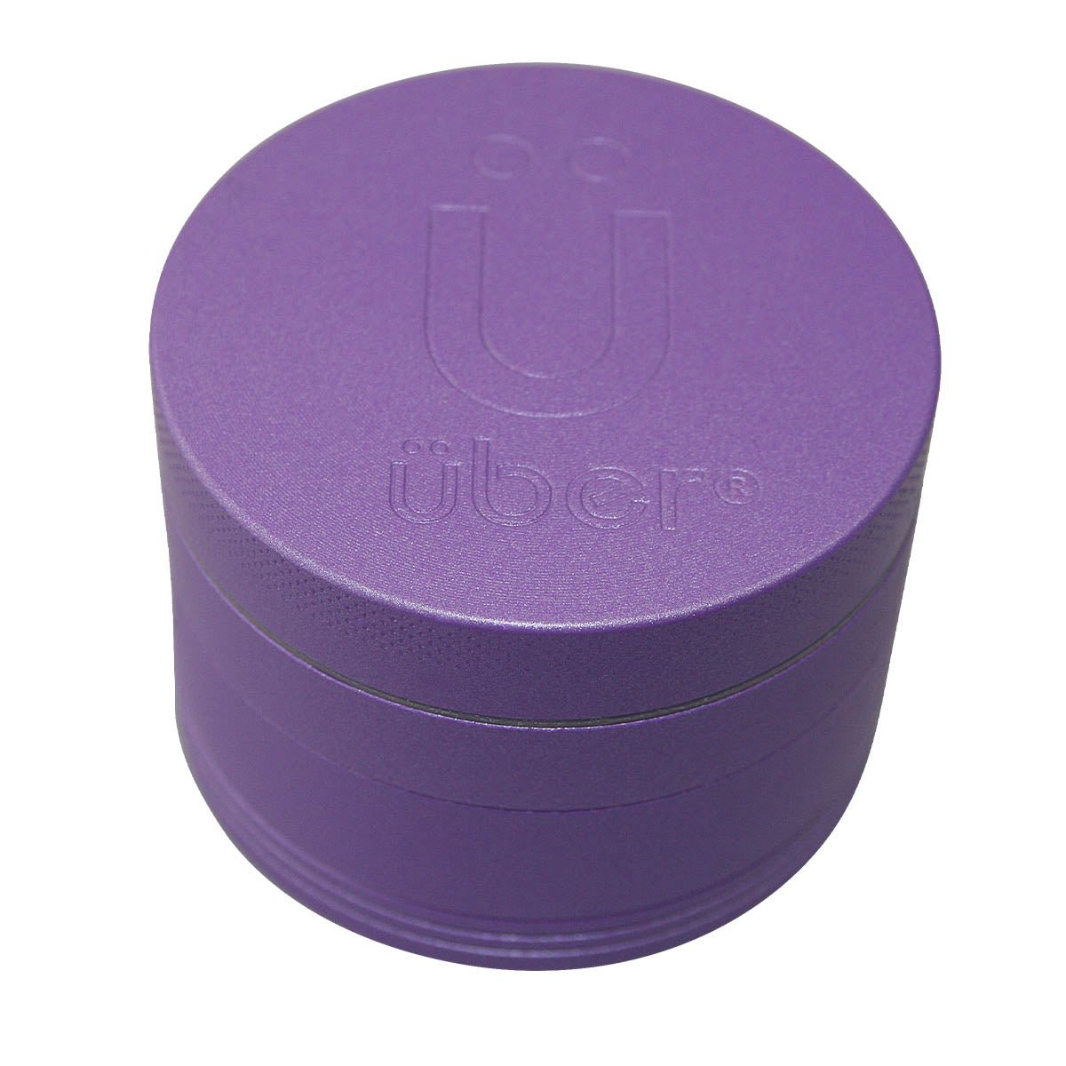 Uber 5.0 Non Stick Grinder 4pc 2.5" 63mm CNC - Matte