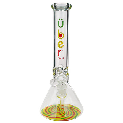 Uber GOG 15" (50x7mm) Ice Pinch Beaker w/ swirls