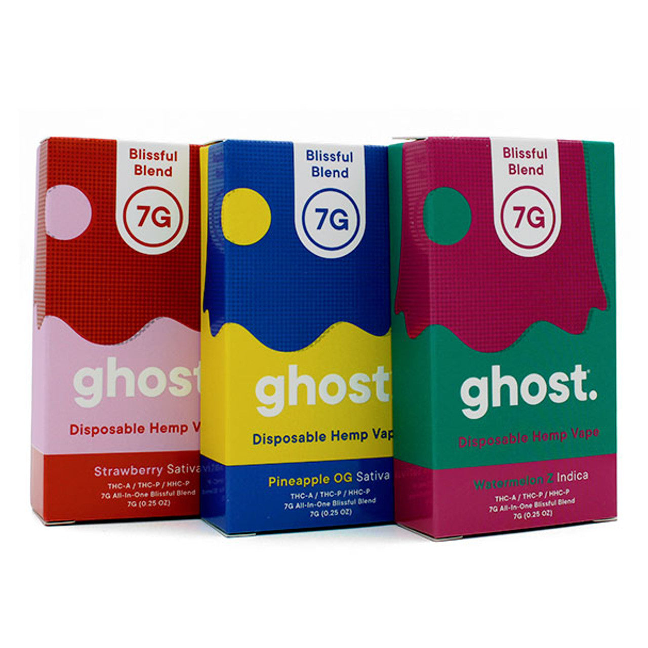 GHOST BLISSFUL BLEND DISPOSABLE 7G