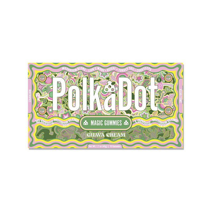 Polk A Dot Mushroom Gummies 10000mg
