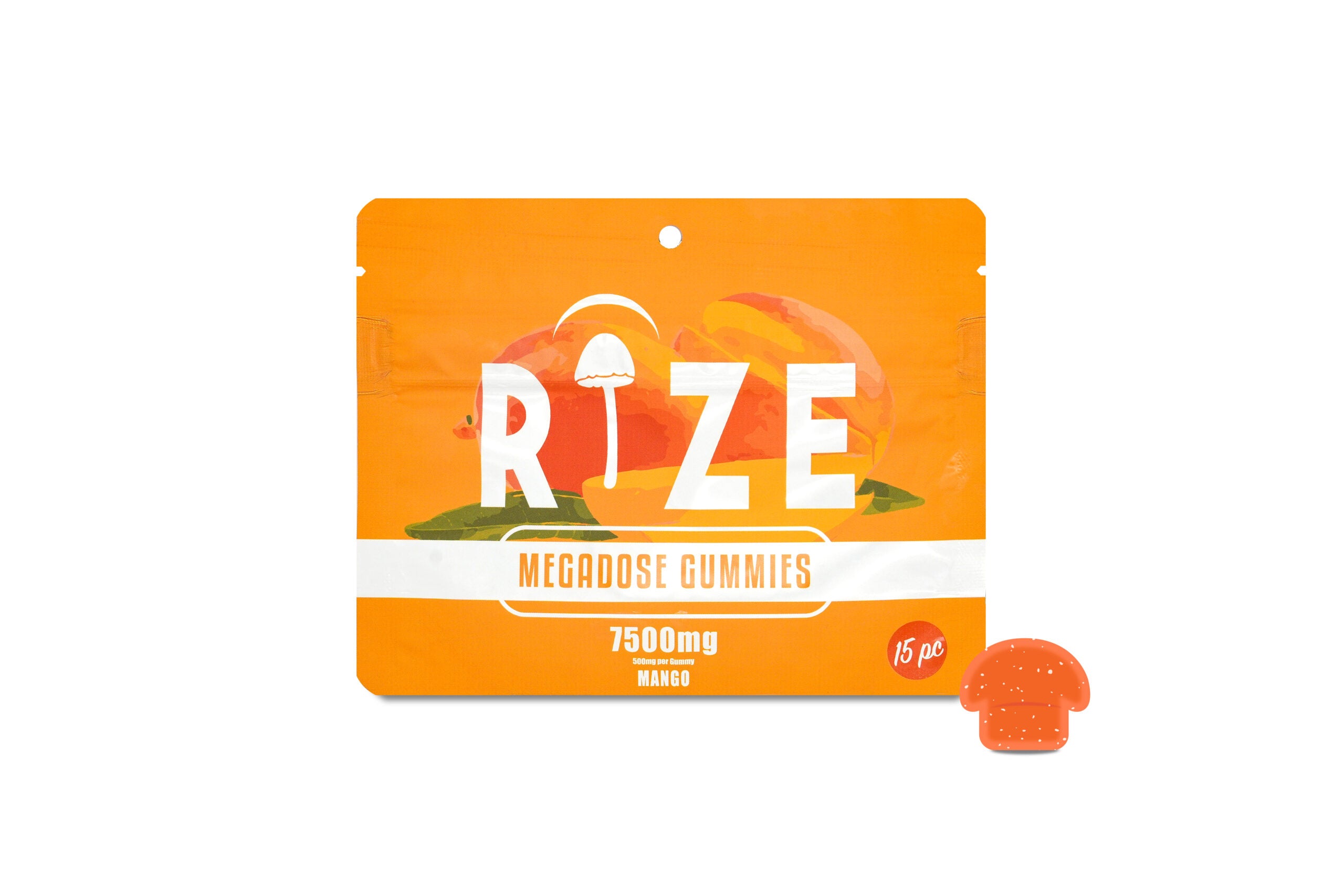 Rize Mushroom Gummies 7500mg