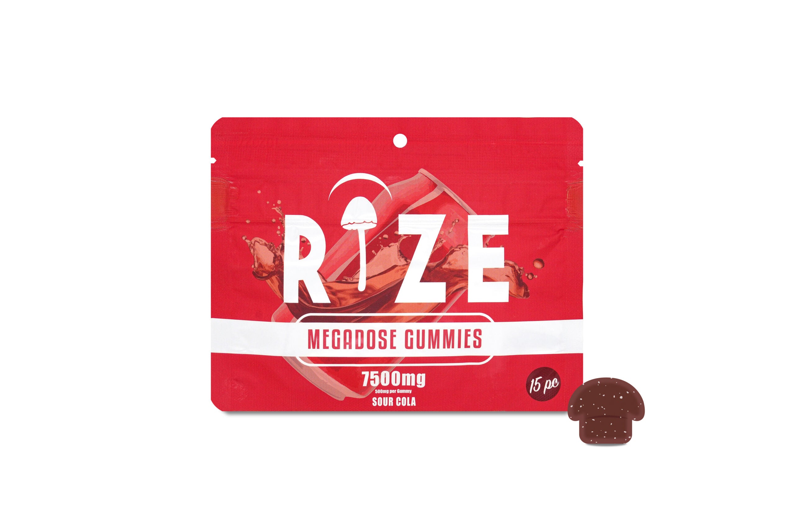 Rize Mushroom Gummies 7500mg