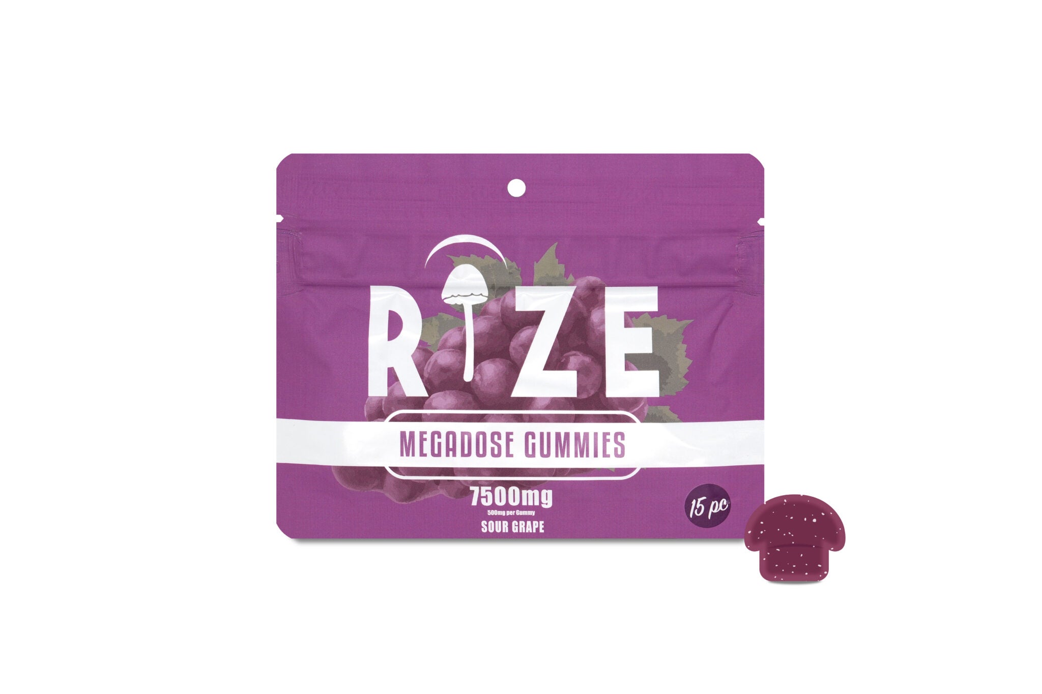Rize Mushroom Gummies 7500mg
