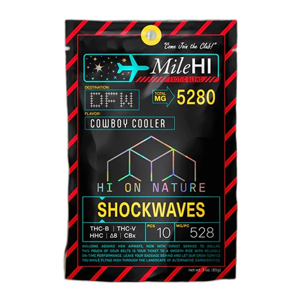 Hi On Nature Mile Hi Exotic Blend Shockwaves 5280mg
