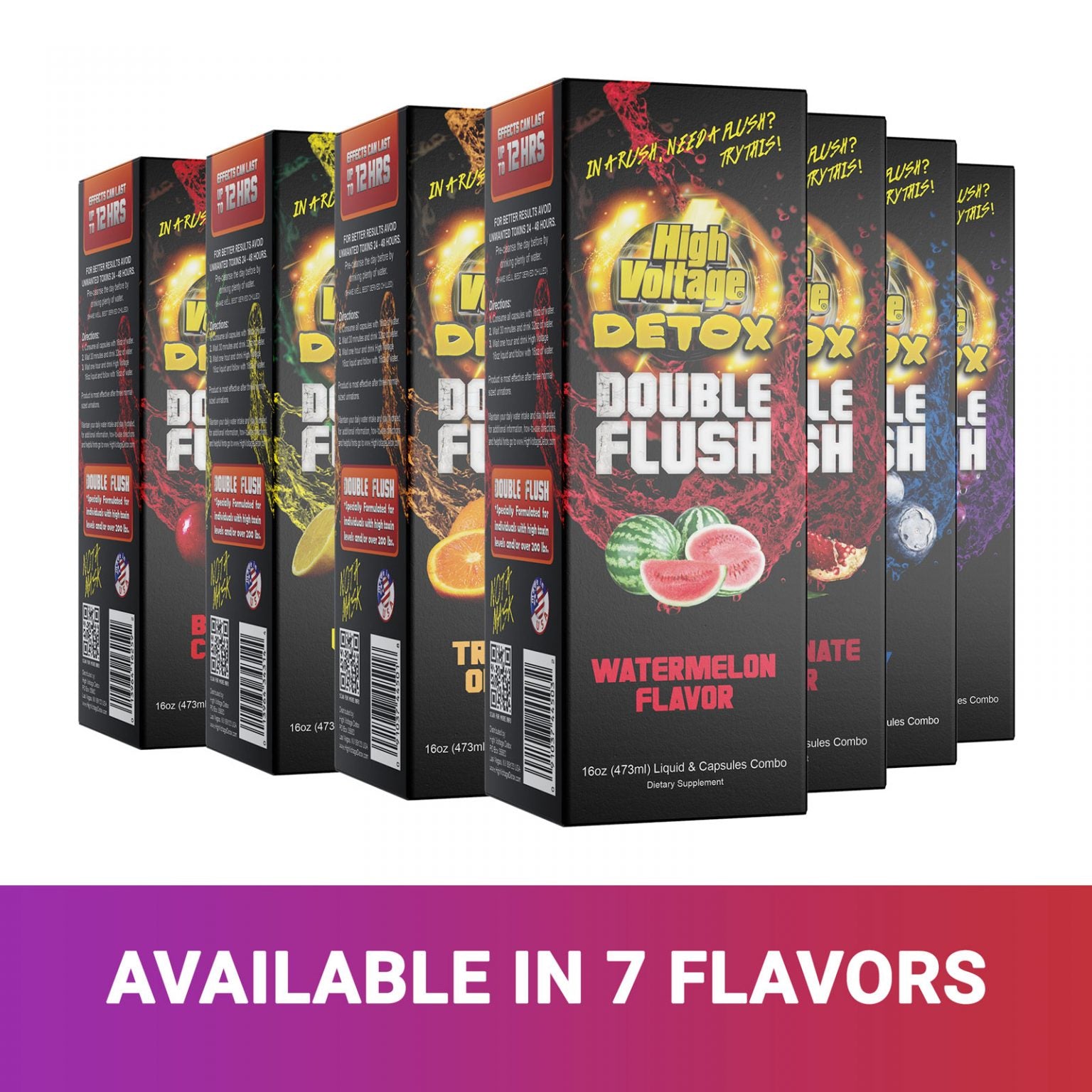 High Voltage Detox Double Flush – Fast 12-Hour Cleanse