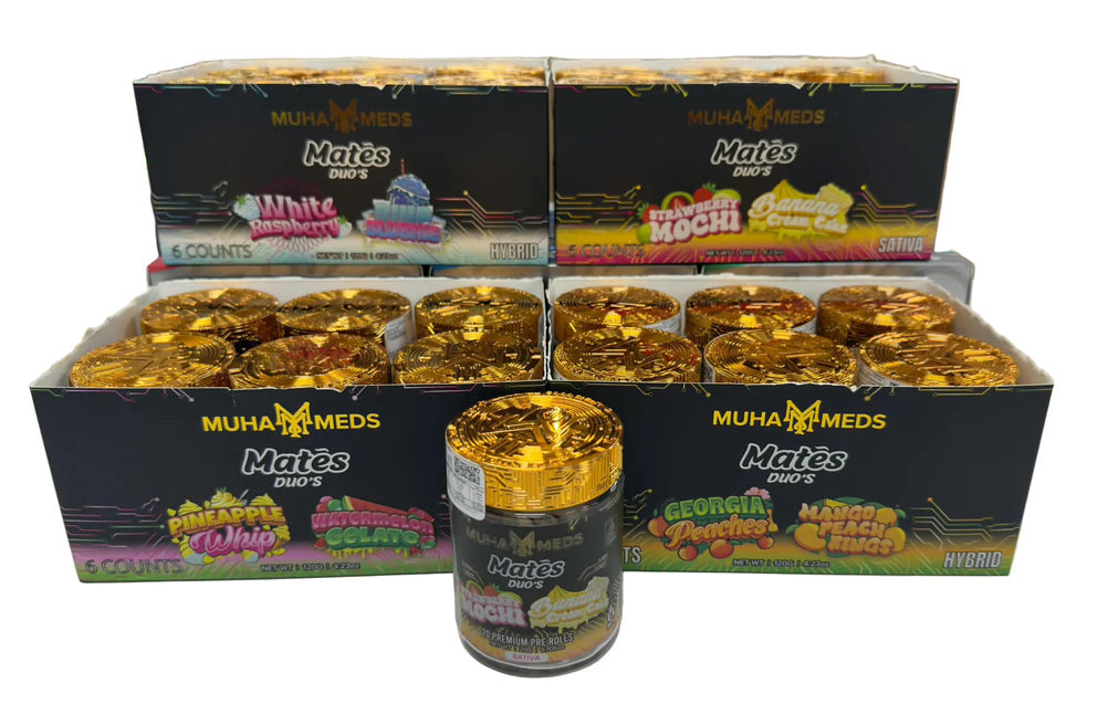 Muha Meds Mates Duo THCA Prerolls 20G