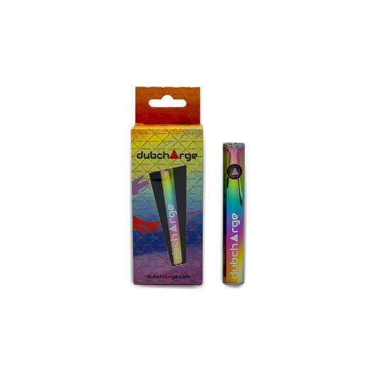 510 Thread Vaporizer Battery - Rainbow 650 mAh DubCharge V3