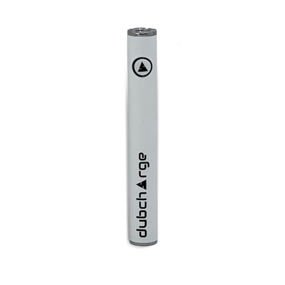 900mAh 510 Thread Dab Pen Vaporizer Battery - White - High-Performance Battery for Dabbing