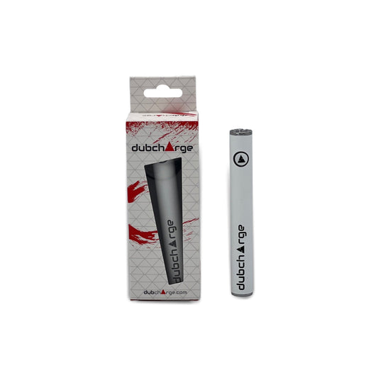 900mAh 510 Thread Dab Pen Vaporizer Battery - White - High-Performance Battery for Dabbing