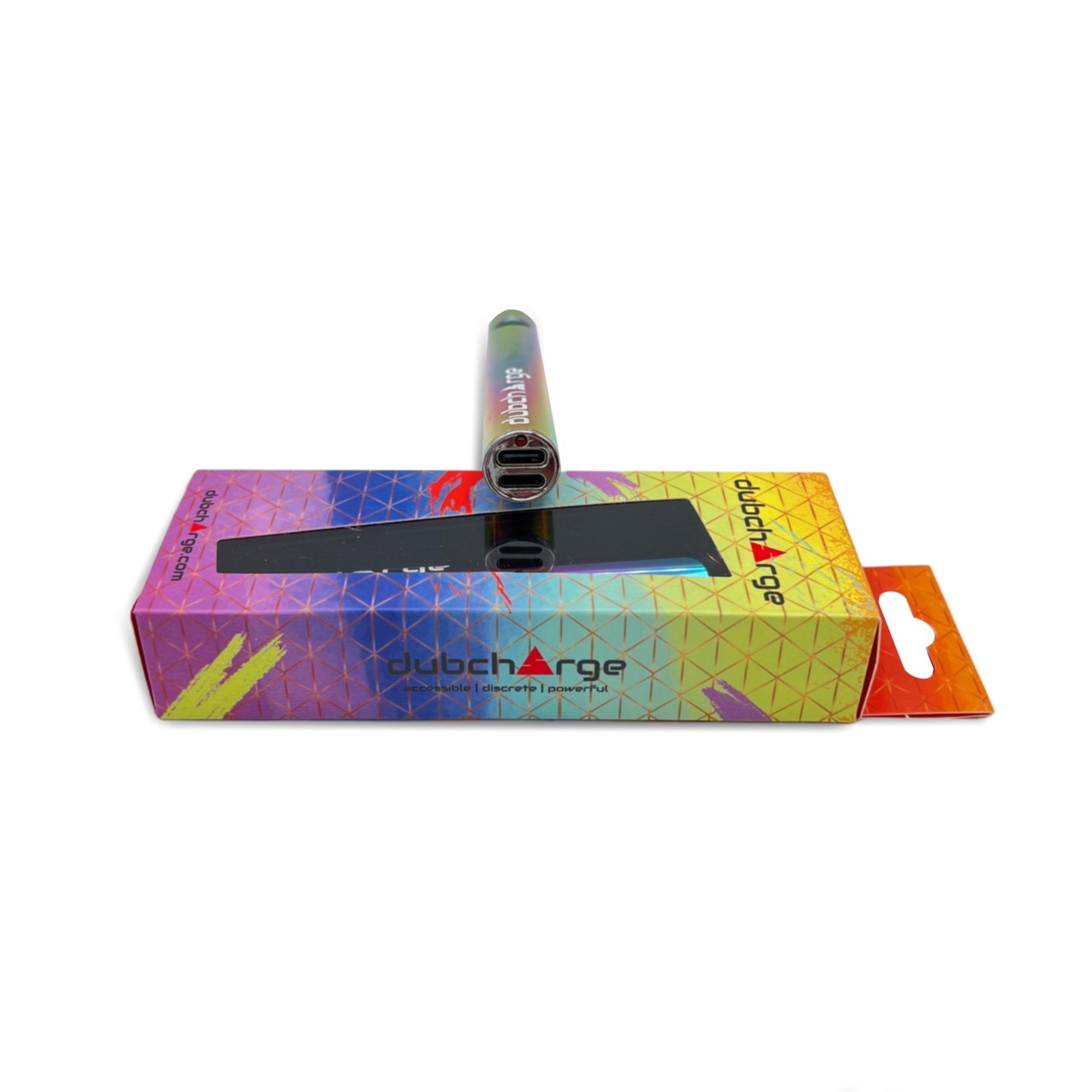 510 Thread Vaporizer Battery - 1100 mAh - RAINBOW | High-Capacity Battery for Vaping Devices