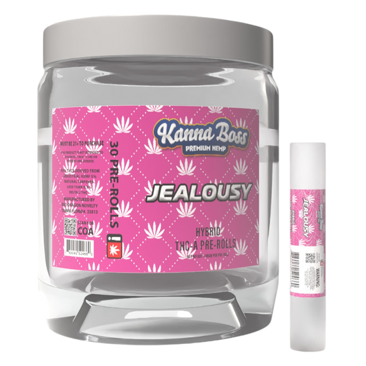KANNA BOSS JEALOUSY THC-A - 30 CT PRE-ROLL