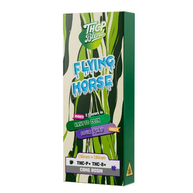 Flying Horse THCP Blend Disposable Vape Rosin 2 in 1 Flavor 3.8gm