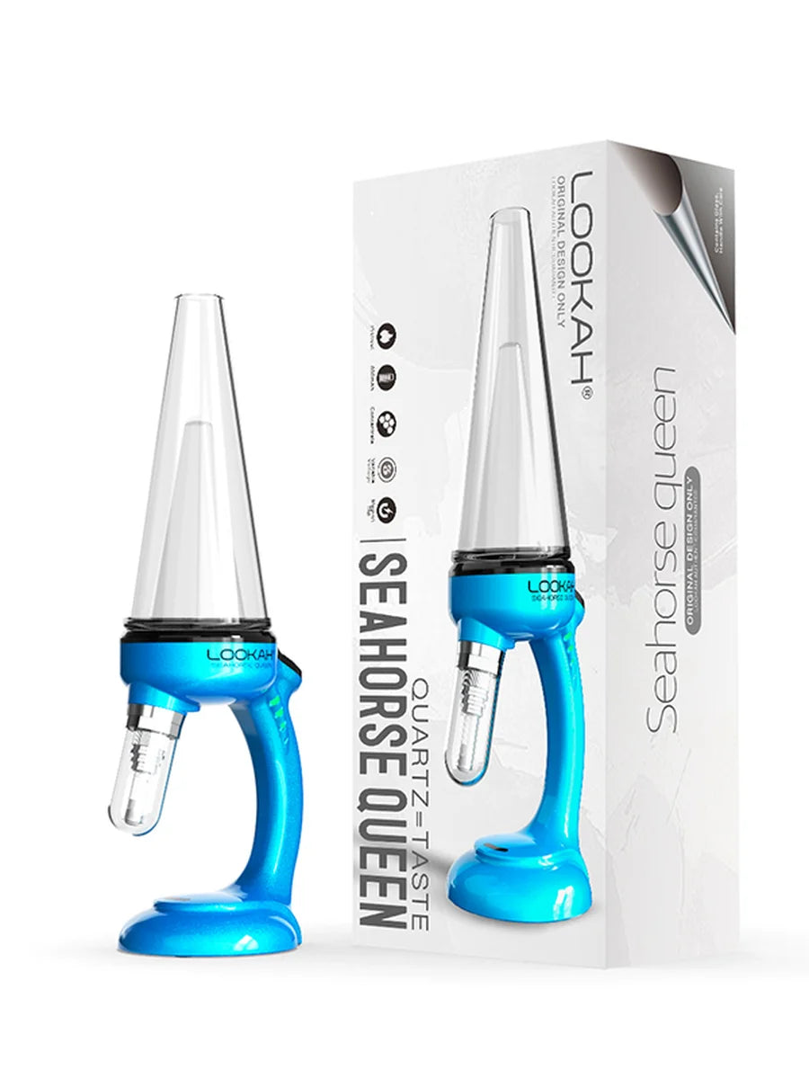 LOOKAH Seahorse Queen Electric Nectar Collector Bubbler