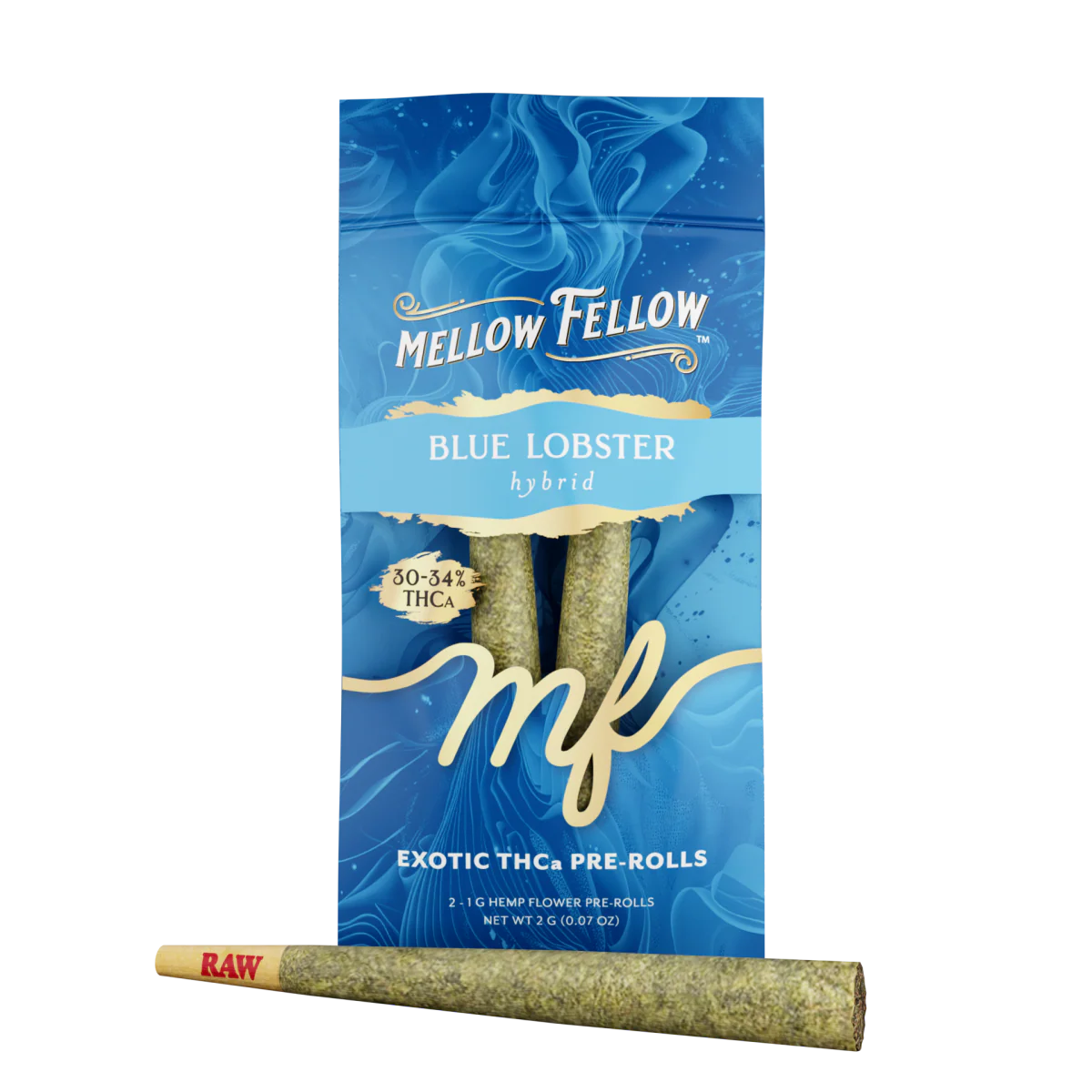 Mellow Fellow THCA Pre Roll 2ct 4g