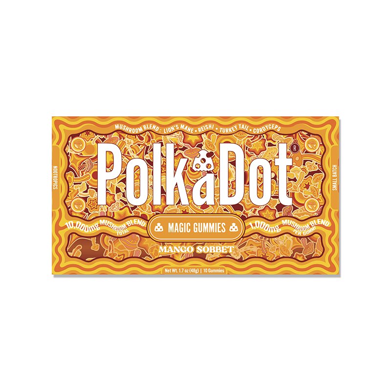 Polk A Dot Mushroom Gummies 10000mg