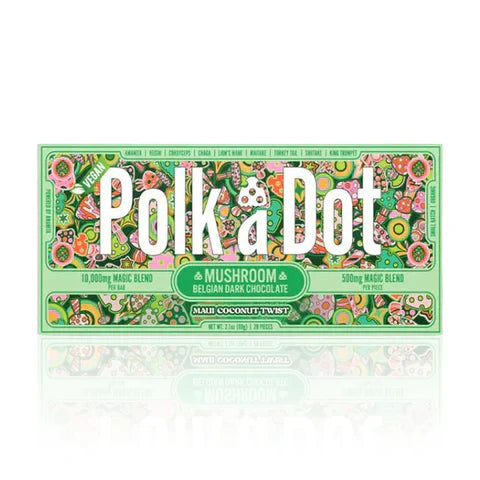 Polk A Dot Mushroom Chocolate Bar 10000mg