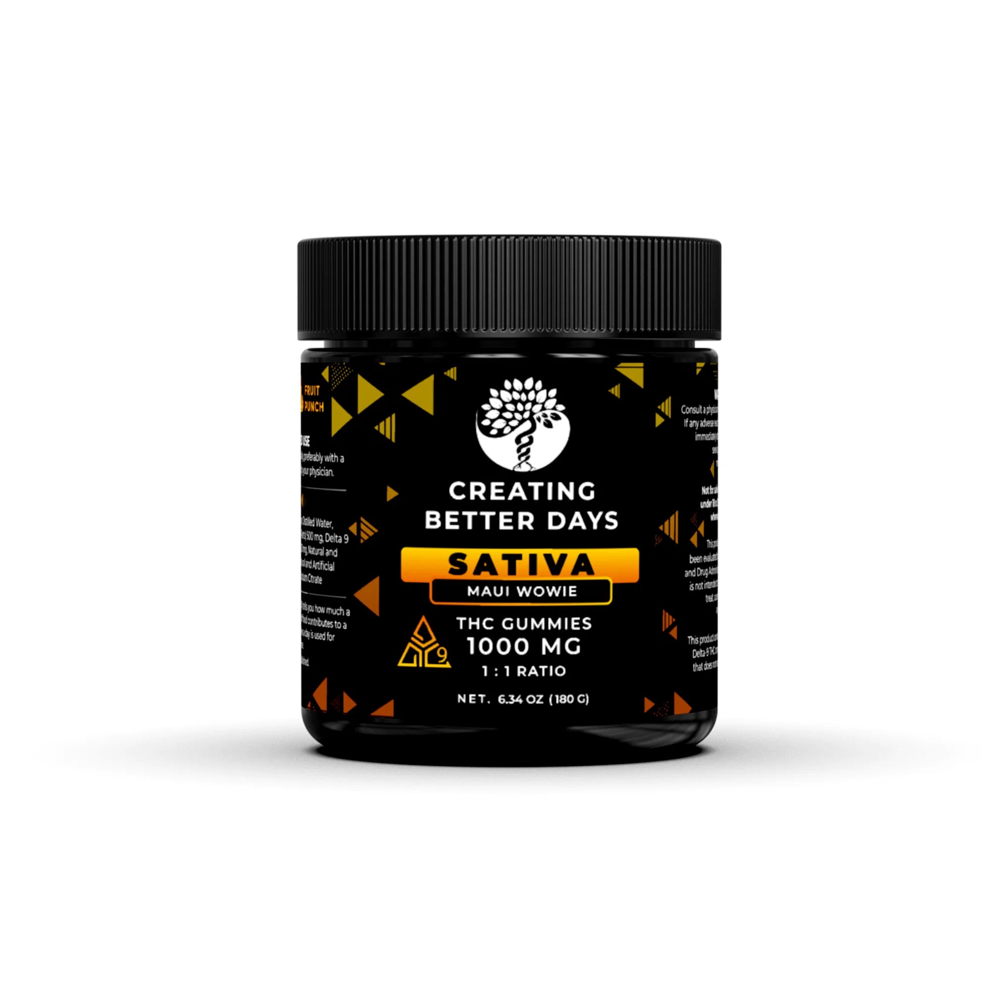 Creating Better Days 1000mg Gummies