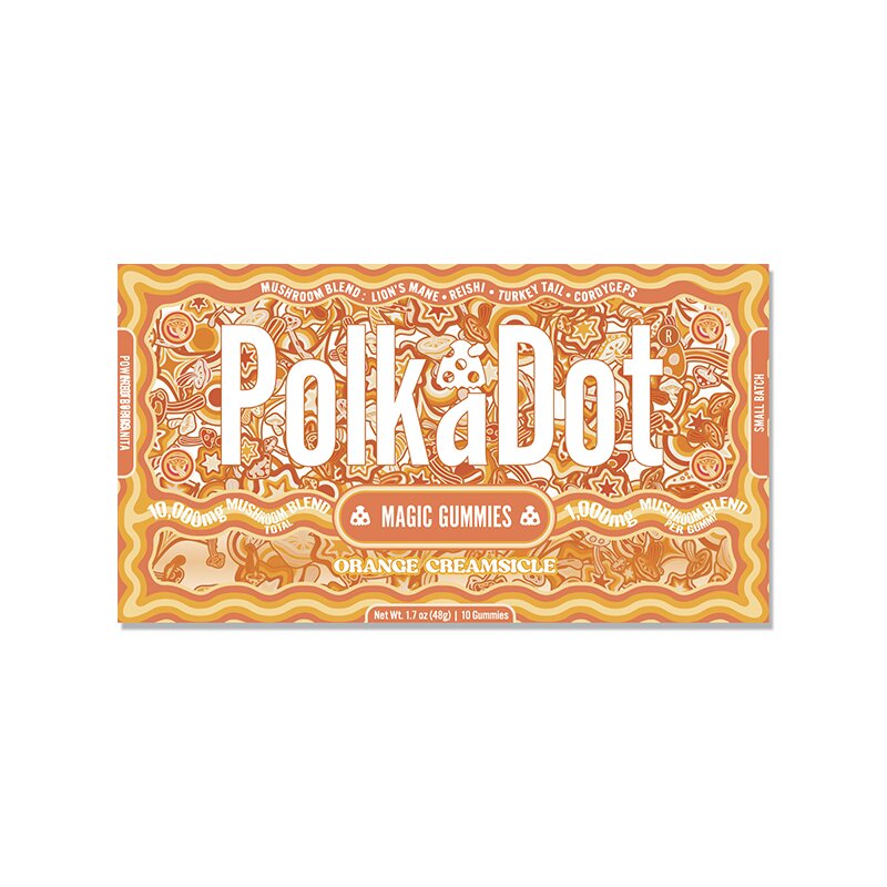 Polk A Dot Mushroom Gummies 10000mg