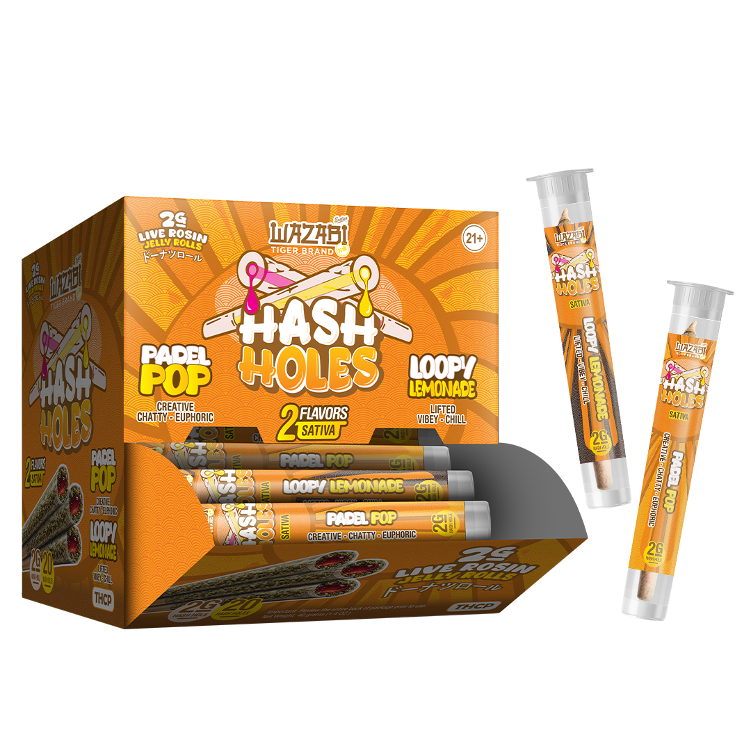 Wazabi THC-P Hash Holes 2g