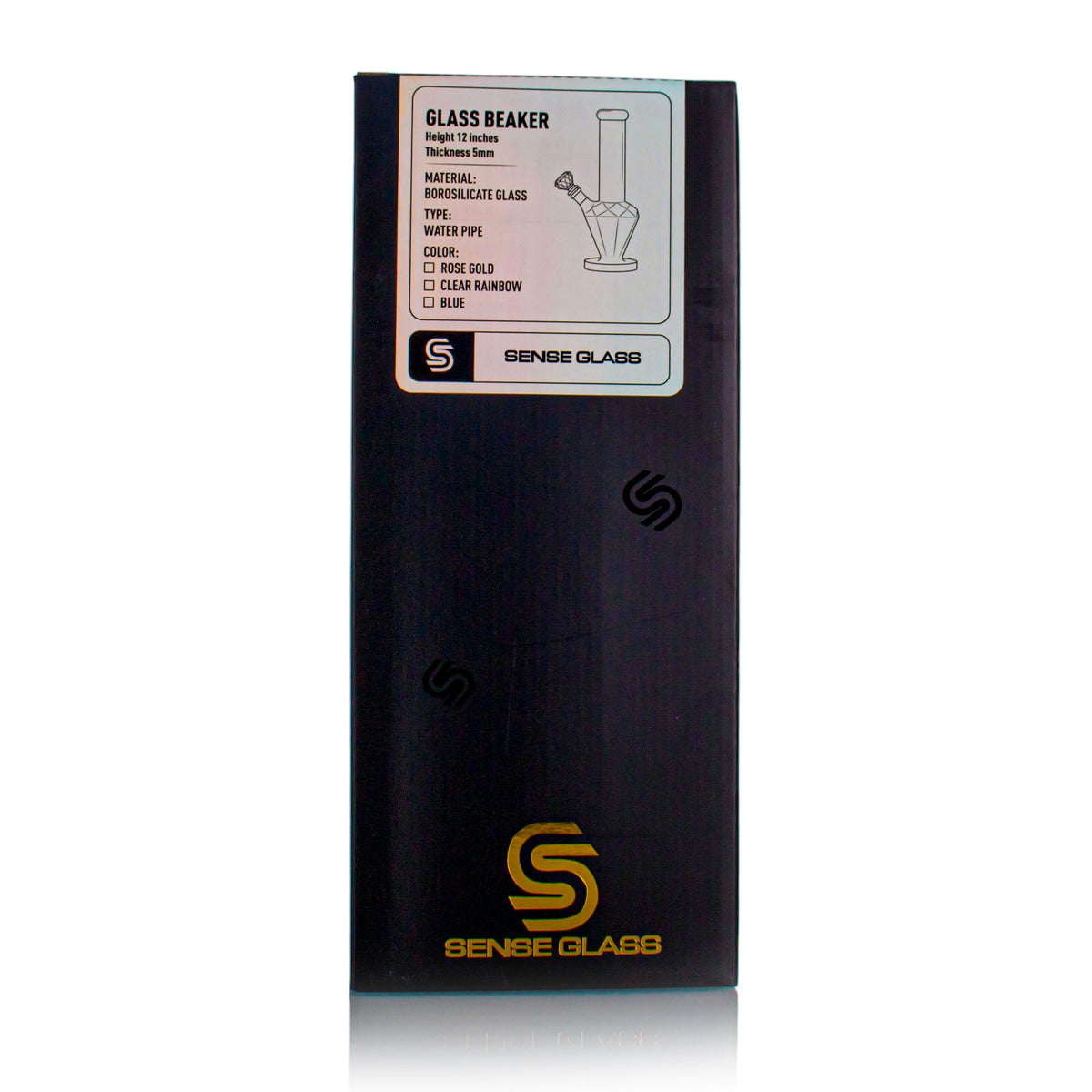 SENSE GLASS Diamond Beaker 12" - Packaging