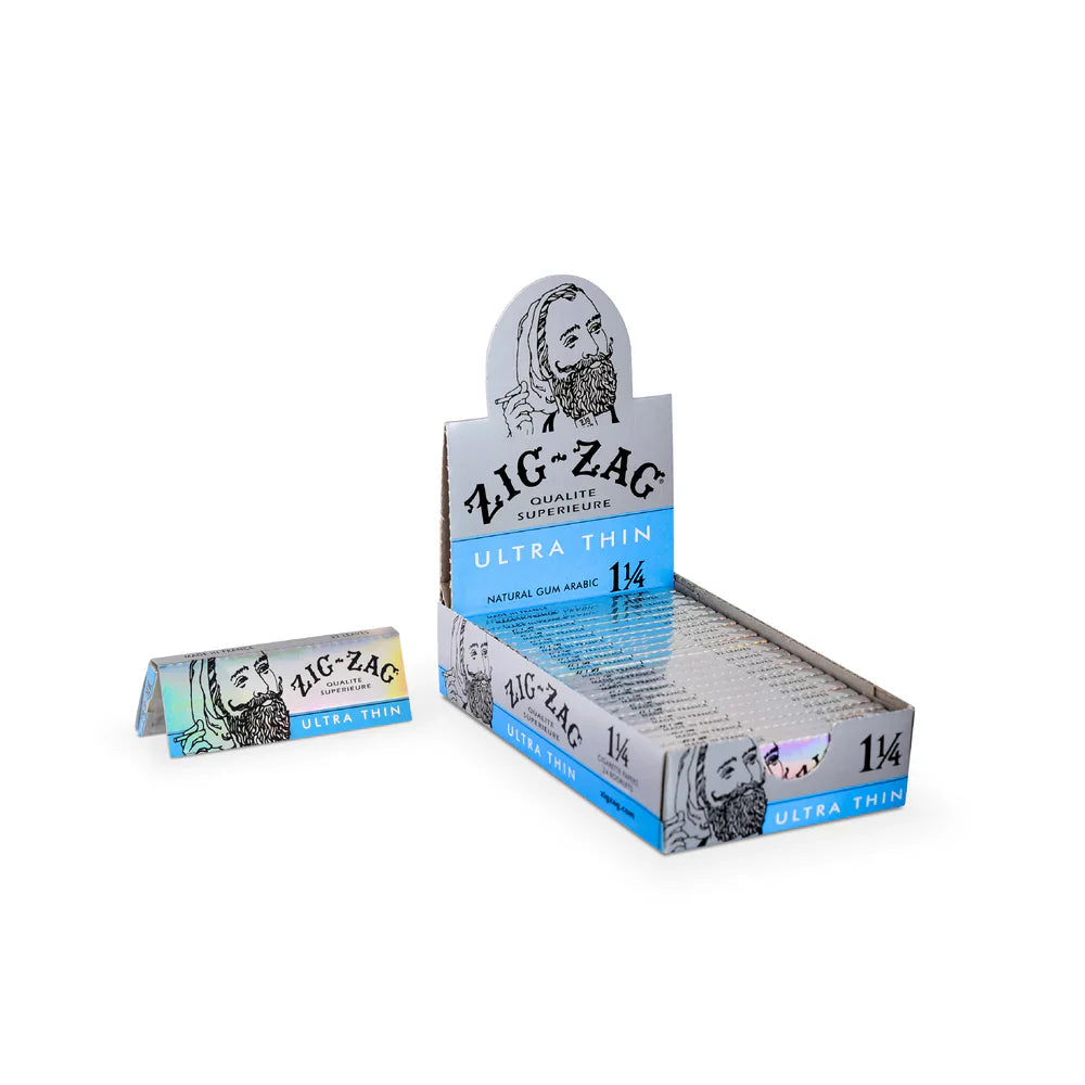 Zig Zag Ultra Thin 1.25 Rolling Paper - 24 Packs Per Display