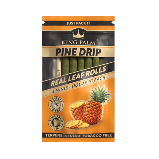 King Palm Cones Mini Size 5 Per Pack Pine Drip