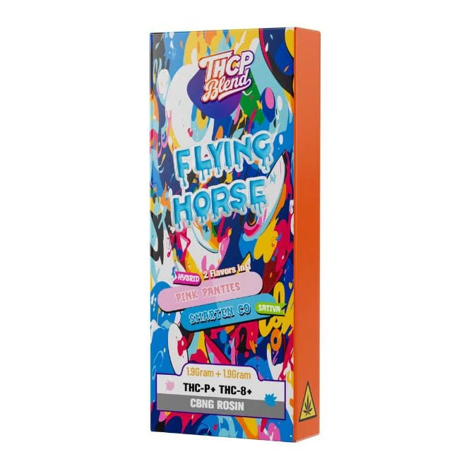Flying Horse THCP Blend Disposable Vape Rosin 2 in 1 Flavor 3.8gm