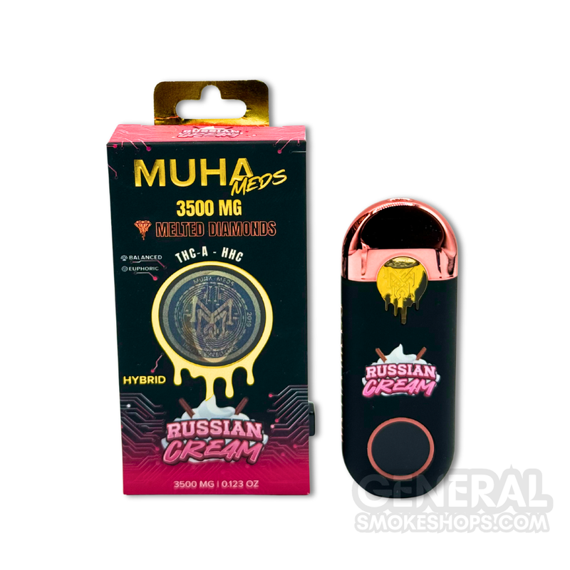 3 Rd Gen Muha Muha Meds 3RD GEN - Melted Diamonds Disposable 3.5G