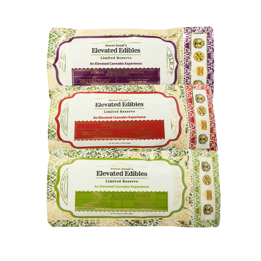 Sweet Sensi Elevated Chocolate Bars 175mg